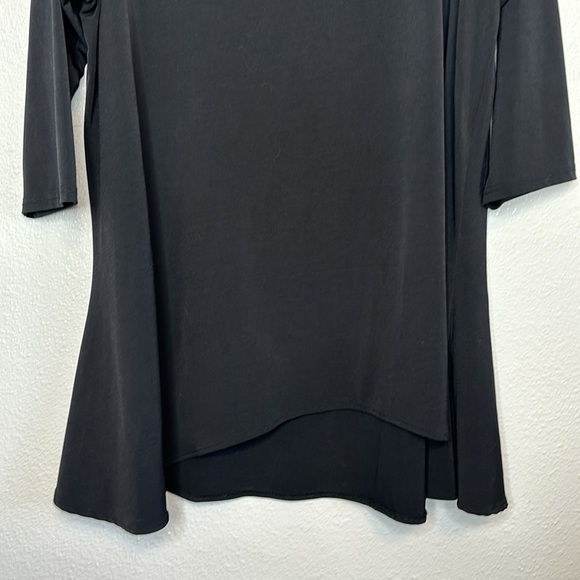 ALFANI Women's Black 3/4 Sleeve Mini Dress Size 2X - Picture 5 of 7